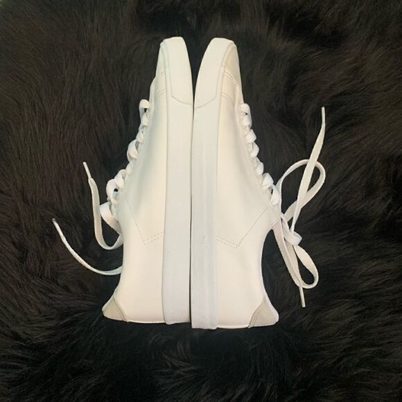 H&M white faux leather sneakers Size 40 - Picture 5 of 10